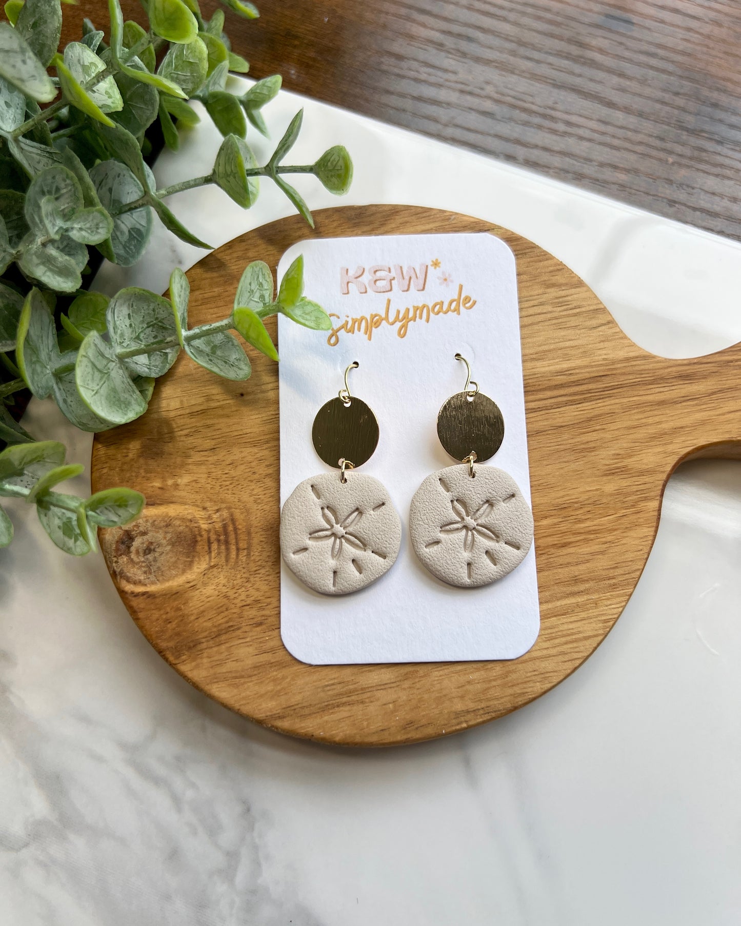 Sand Dollar Dangle