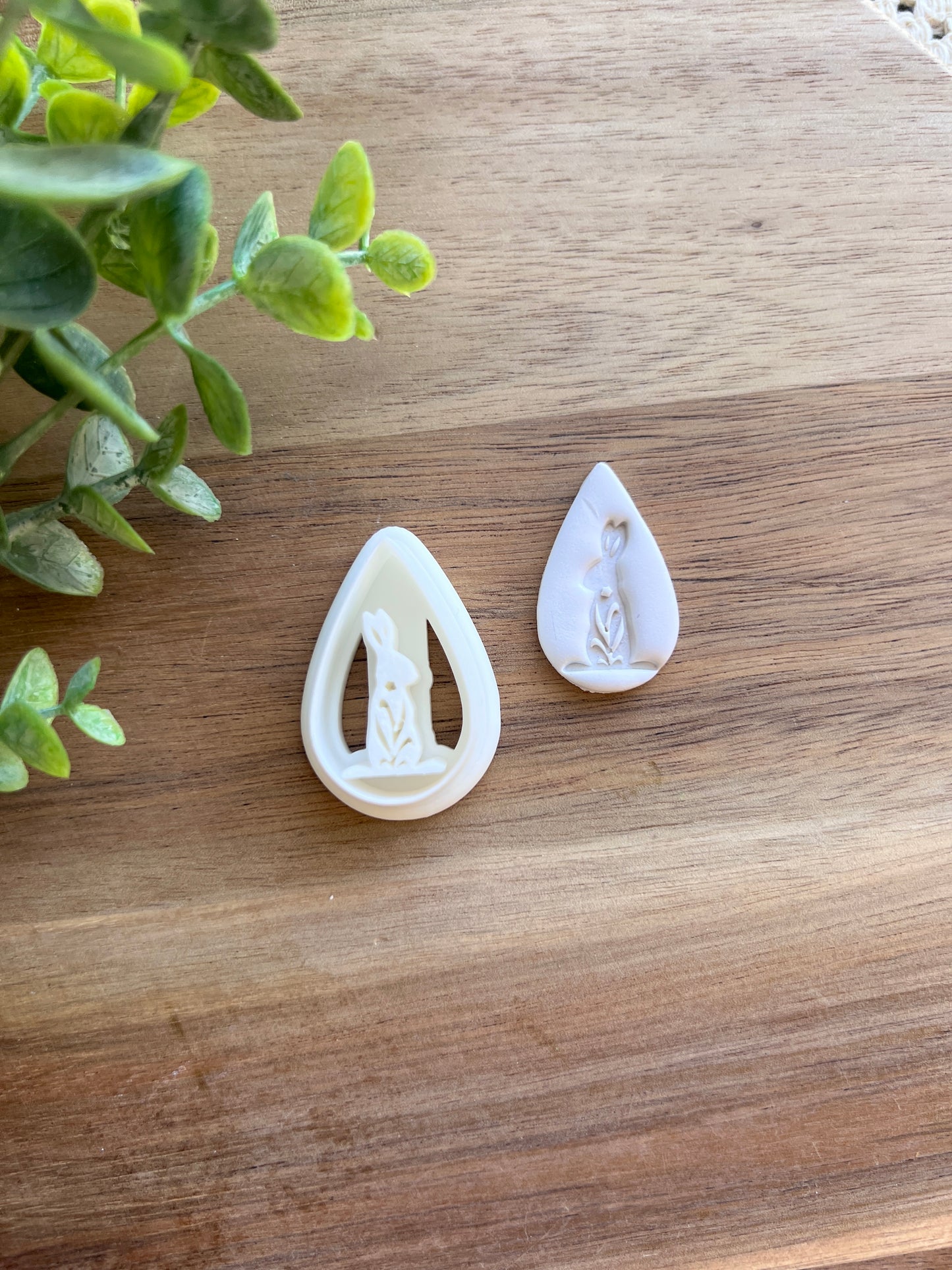 Easter Teardrop Clay Cutter