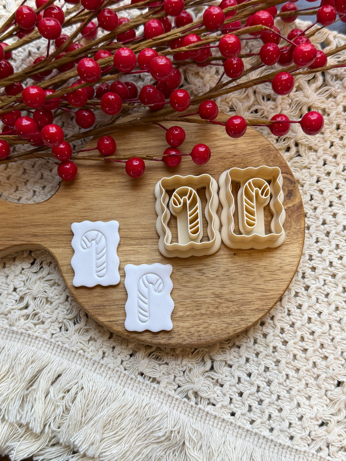 Candy Cane Frame Cutter
