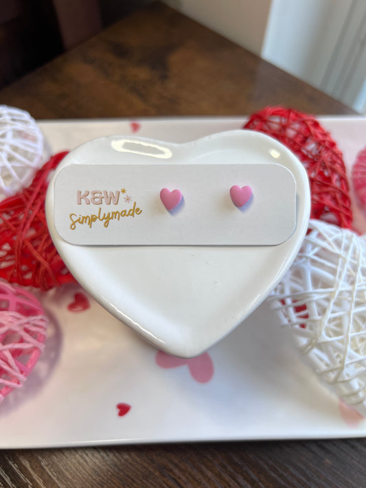 Tiny Heart Stud