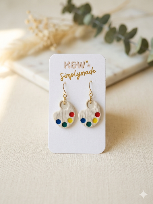 Art Palette Dangle