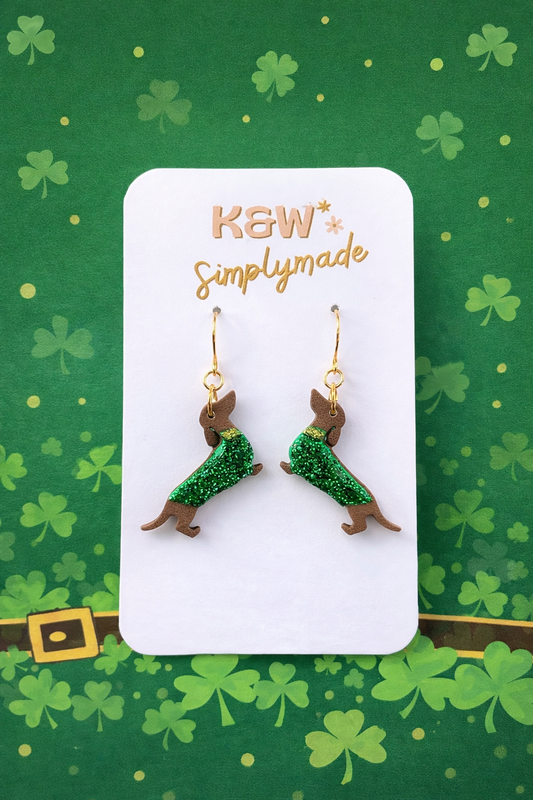 St. Patty’s Weenie Dangles