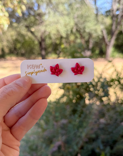 Fall Leaf Stud