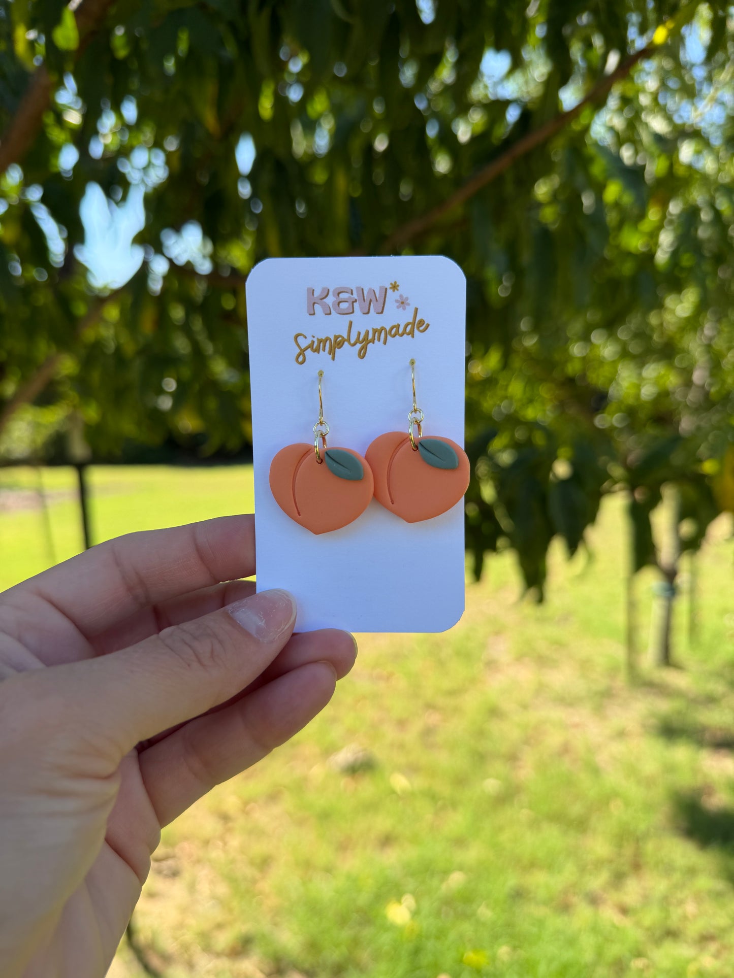 Peach Dangle