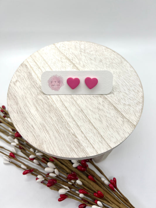 Simple Heart Stud