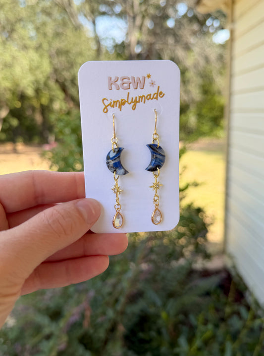 Moon & Stars Dangle