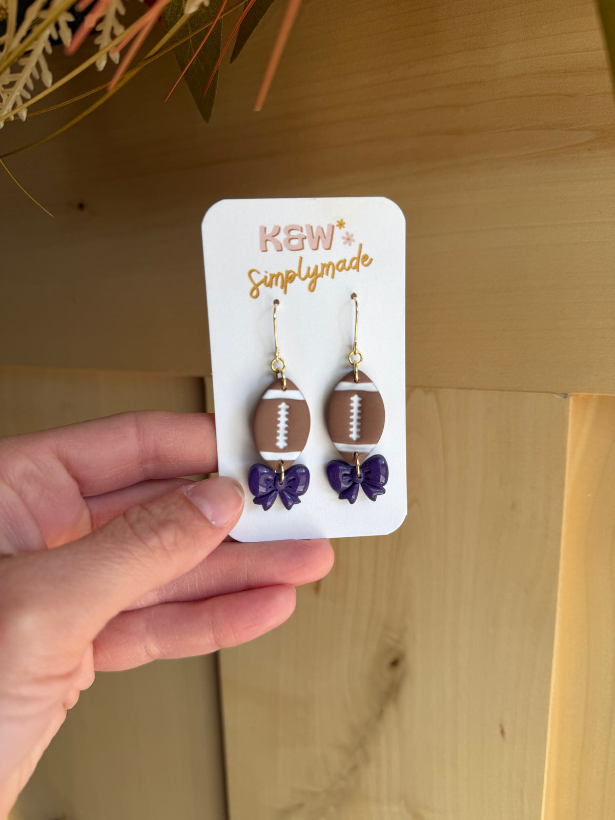 Spirit Football Dangles