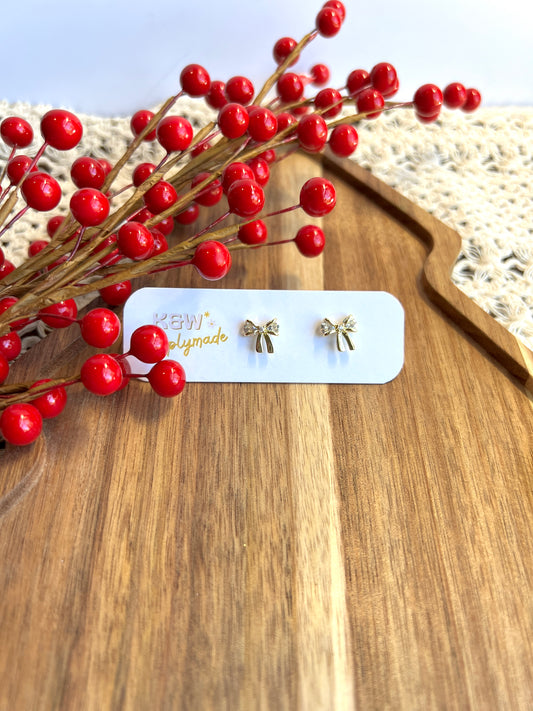 CZ Bow Stud