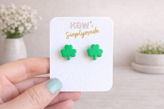Shamrock Studs