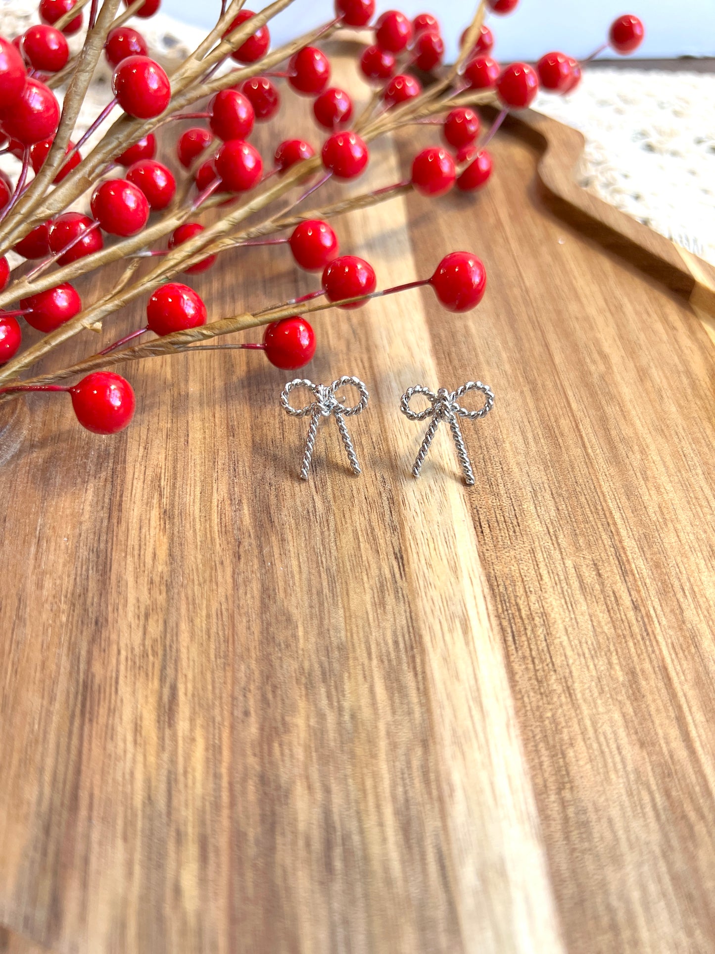 Bow Earring