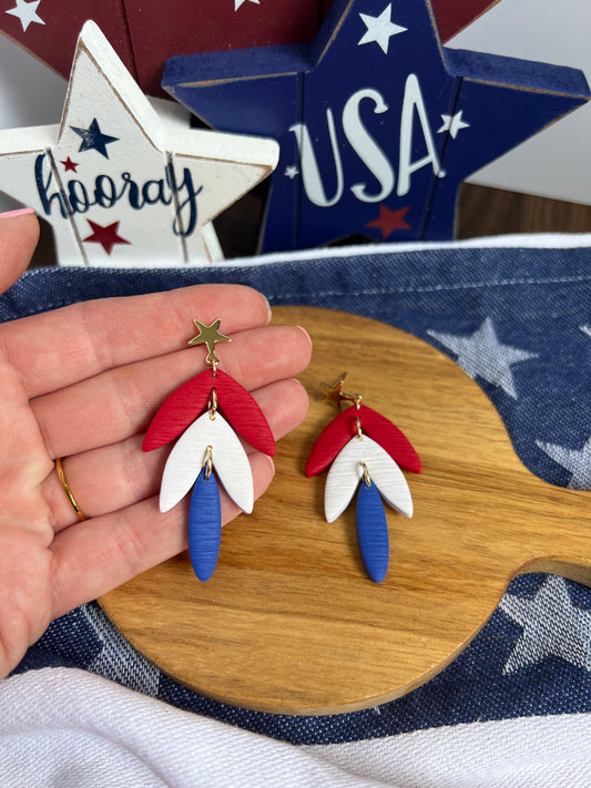 Red White and Boom Dangle