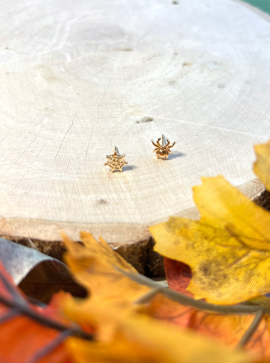 Spider & Web Stud