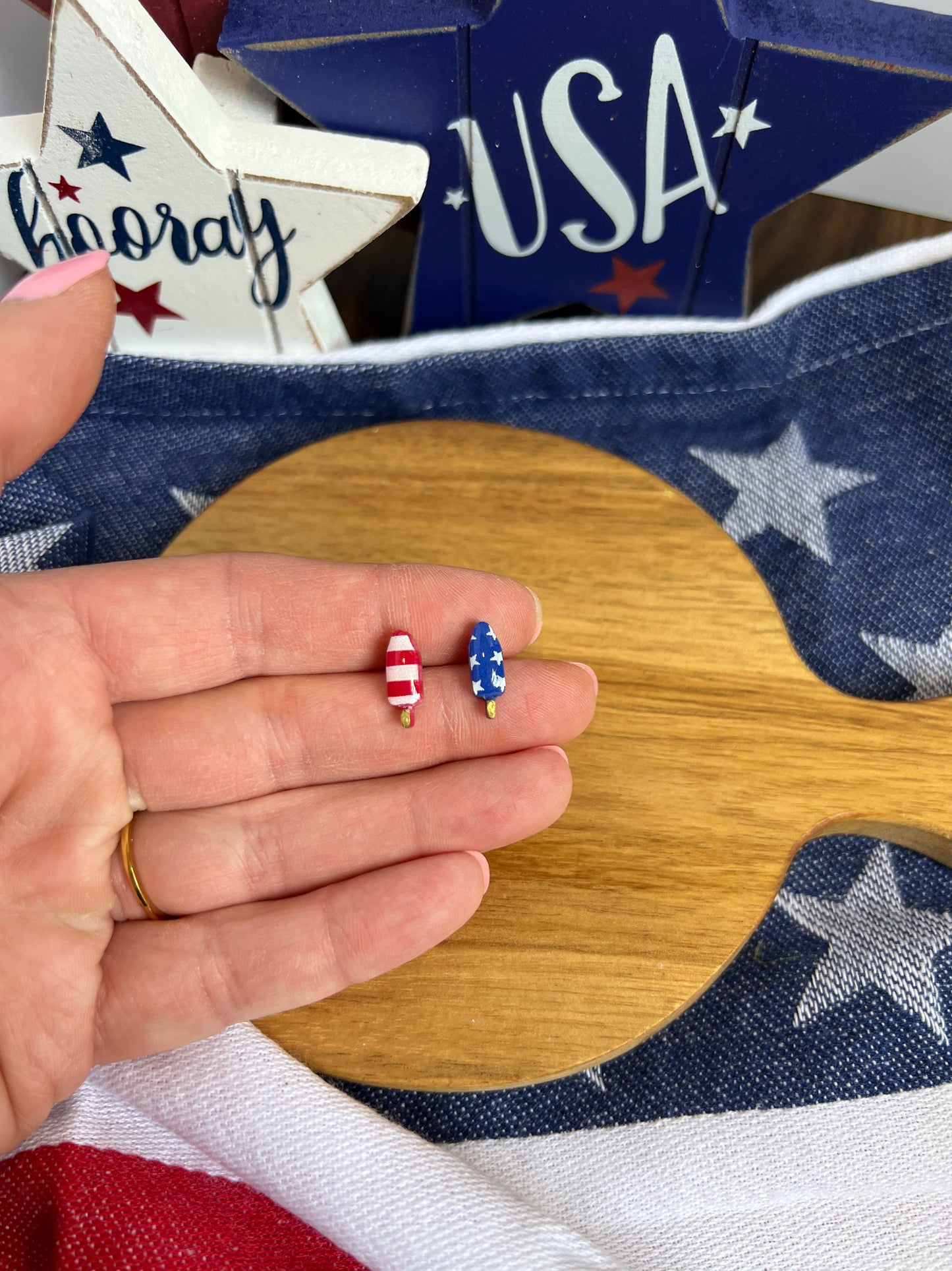 Stars & Stripes Stud