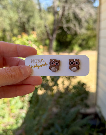 Owl Studs