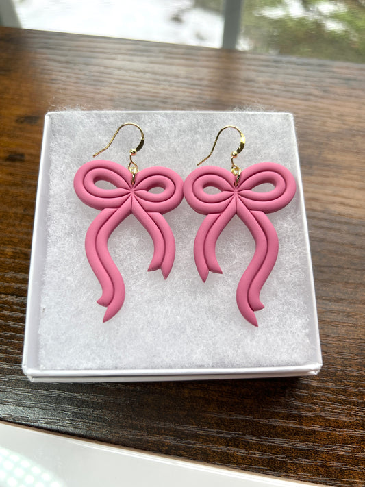 Elegant Bow Dangle