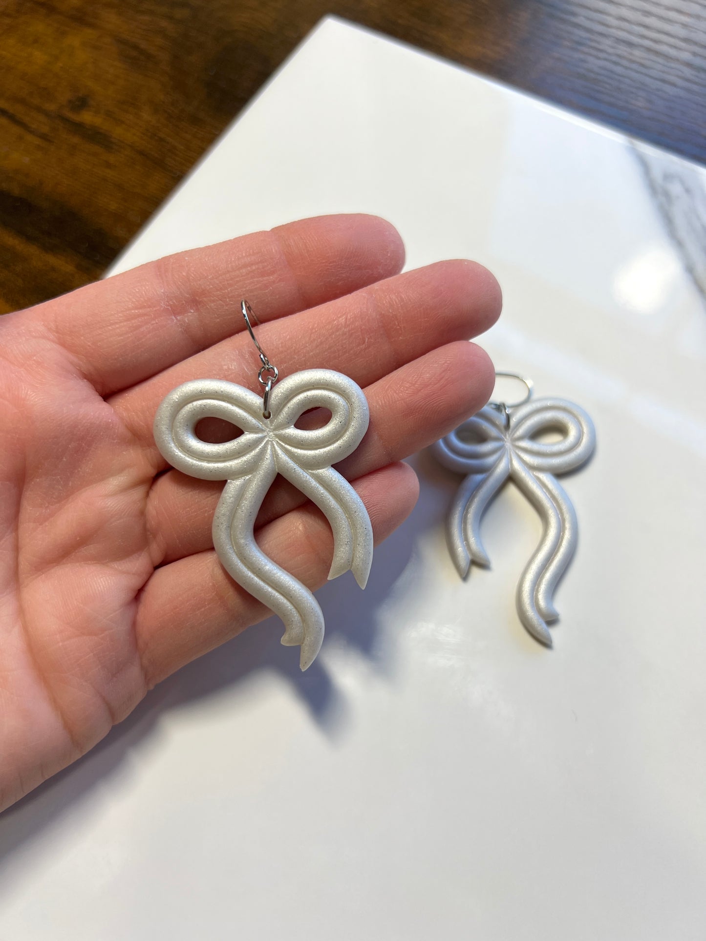 Elegant Bow Dangle