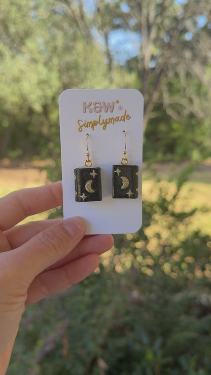 Halloween Book Dangles